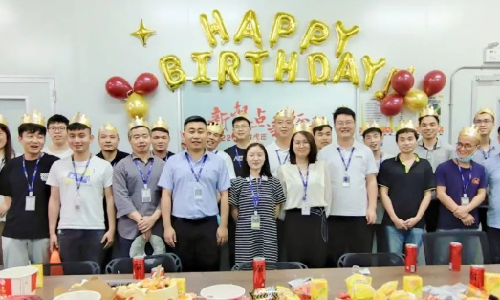 太阳集团游戏网址古天乐代言2022年第一季度员工生日会精彩回顾丨 “Happy birthday！”